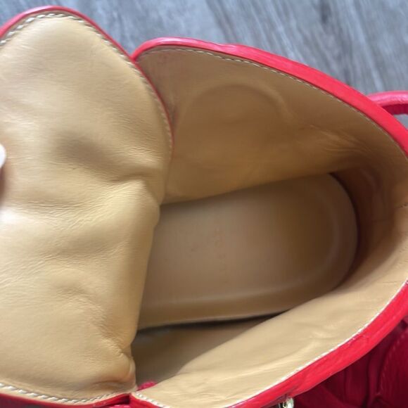 Buscemi Red 100mm Alta Sneakers Women's Size 36 - Picture 8 of 10